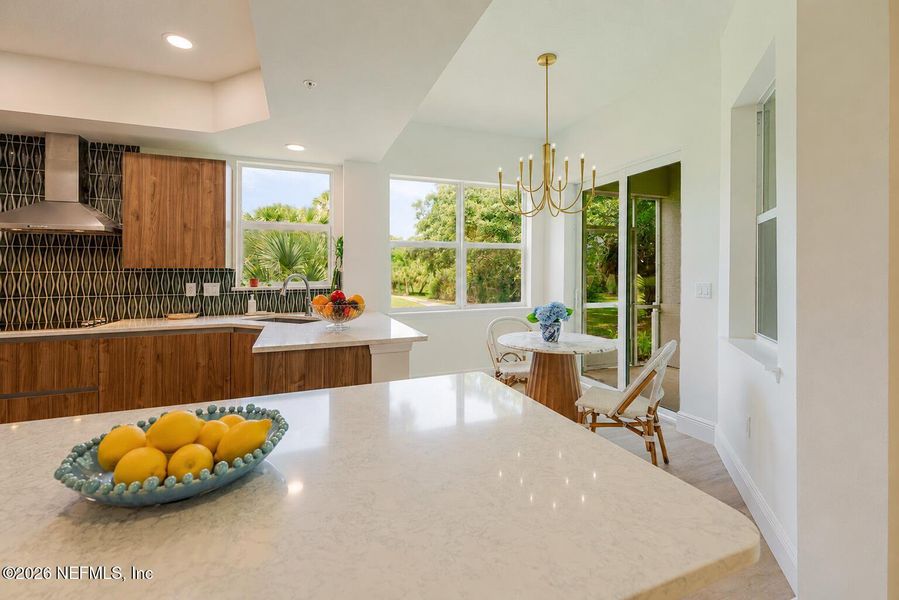 Furnished interior view inside a new home in , Palm Coast (Image 9).