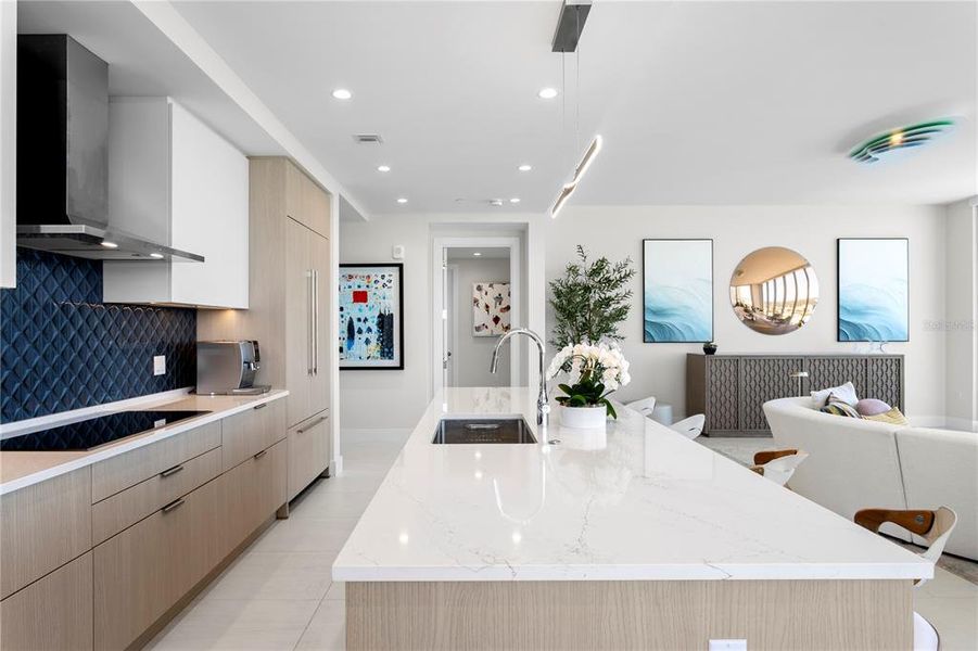 Furnished interior view inside a new home in , St. Petersburg (Image 20).