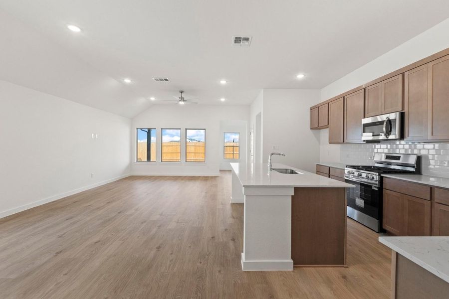 Furnished interior view inside a new home in Prairie Winds, Hutto (Image 13).