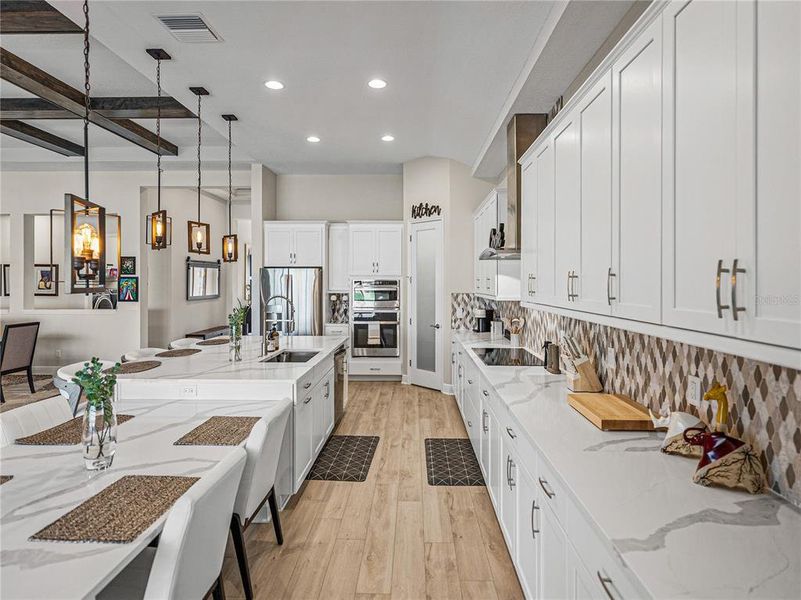 Furnished interior view inside a new home in Mirada, San Antonio (Image 12). Furnished interior view inside a new home in Mirada, San Antonio (Image 12).