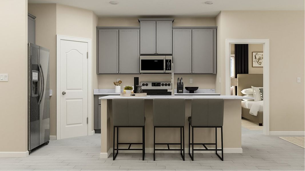 Elan plan kitchen