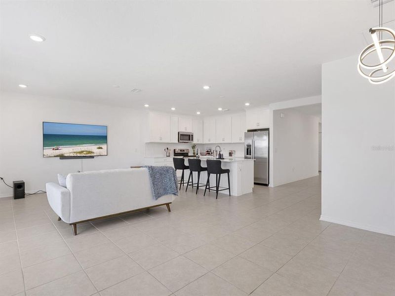 Furnished interior view inside a new home in Summerwoods, Parrish (Image 10). Furnished interior view inside a new home in Summerwoods, Parrish (Image 10).