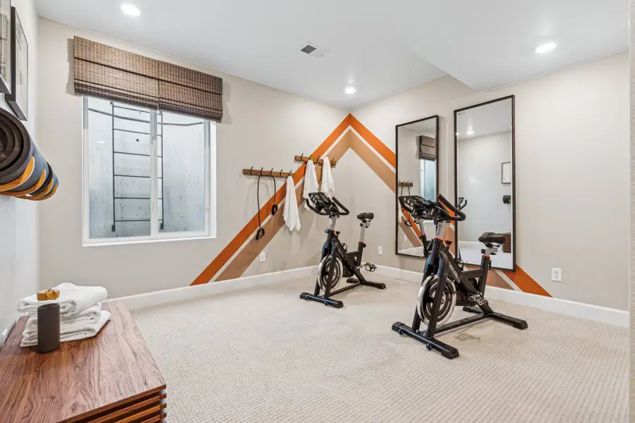 Furnished interior view inside a new home in Trailstone, Arvada (Image 58).