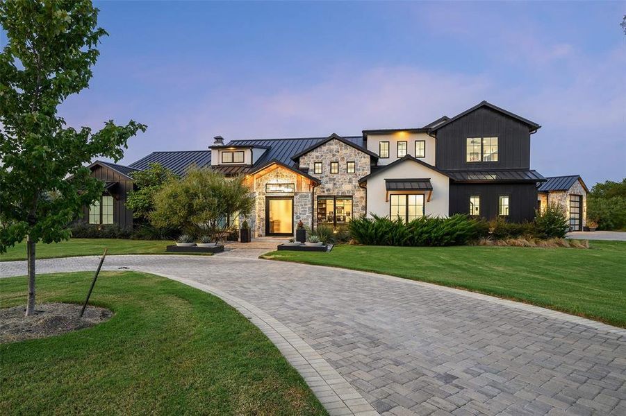 Front exterior of a new home in , Royse City, TX, highlighting curb appeal (Image 18).