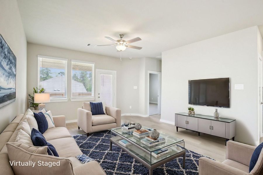 Photo is not of the actual home but is an inspirational photo of builder’s model home and may depict options, furnishings, and/or decorator features that are not included.