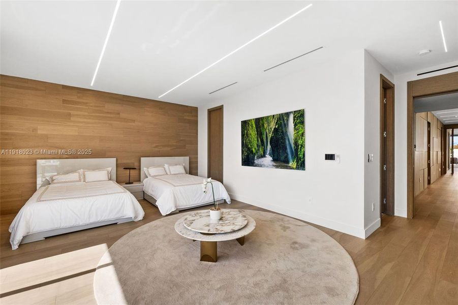 Furnished interior view inside a new home in , Miami (Image 20).