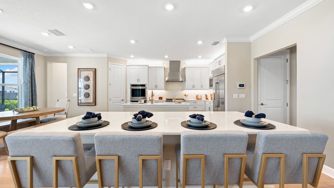 Representative furnished interior of a home built from the Bimini by Taylor Morrison in Victoria Lakes, Odessa (Image 4).