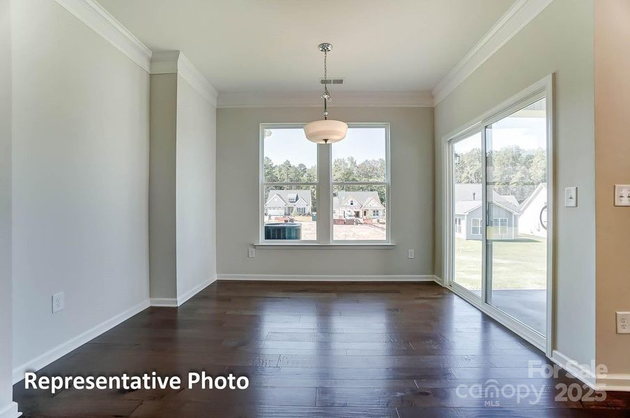 Spacious, unfurnished interior of a new home in Villas at Prestwick, Mooresville (Image 15).
