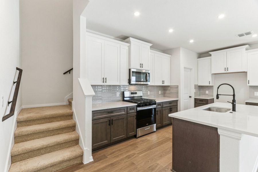 Furnished interior view inside a new home in Porter Country, Buda (Image 9). Furnished interior view inside a new home in Porter Country, Buda (Image 9).