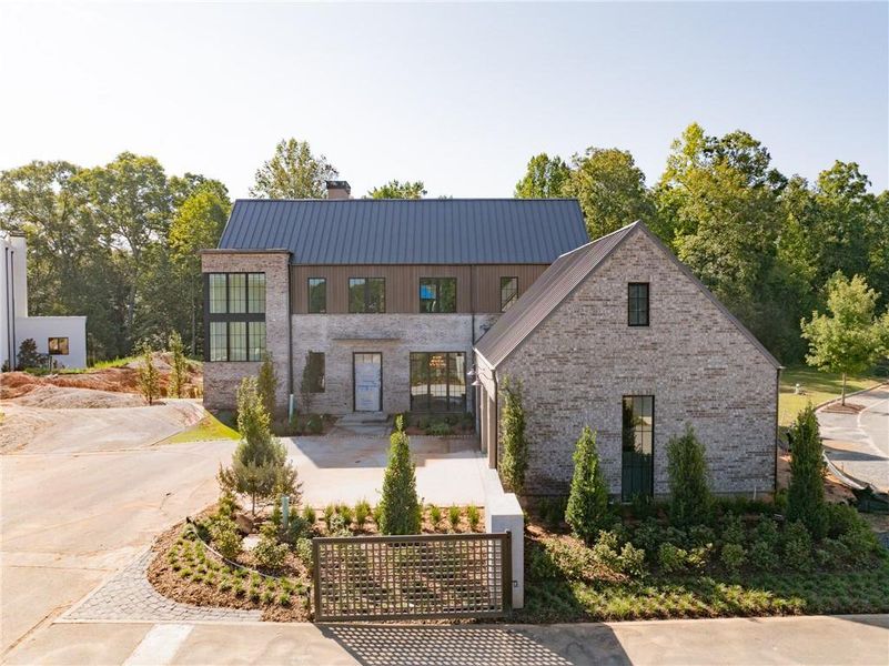 Front exterior of a new home in , Fayetteville, GA, highlighting curb appeal (Image 5). Front exterior of a new home in , Fayetteville, GA, highlighting curb appeal (Image 5).