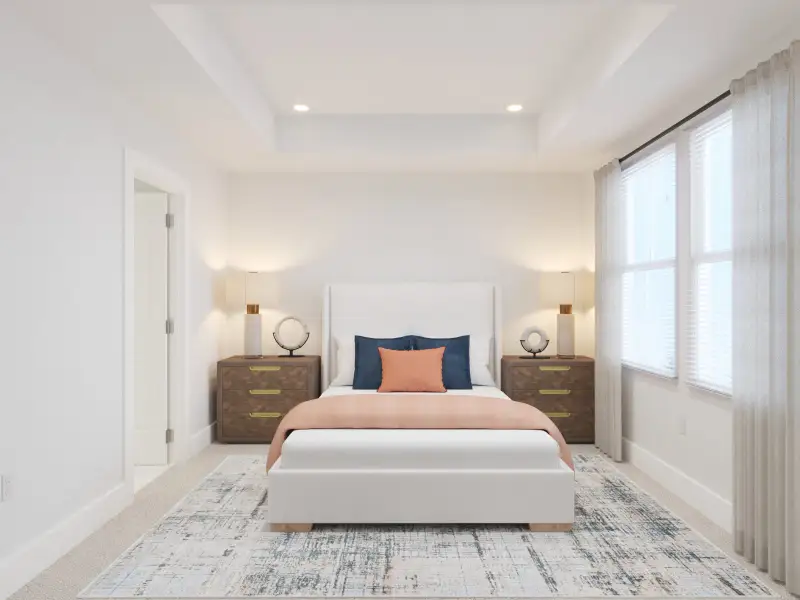 Furnished interior view inside a new home in McFarland Farms Townhomes, Mount Juliet (Image 7). Furnished interior view inside a new home in McFarland Farms Townhomes, Mount Juliet (Image 7).