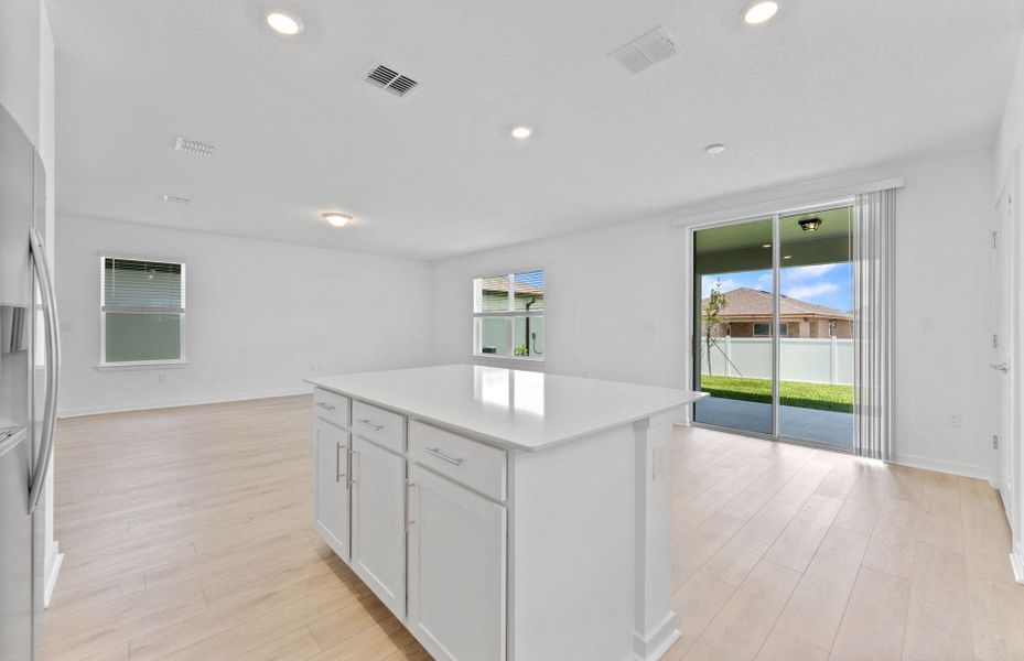 Furnished interior view inside a new home in Pioneer Ranch, Ocala (Image 10).