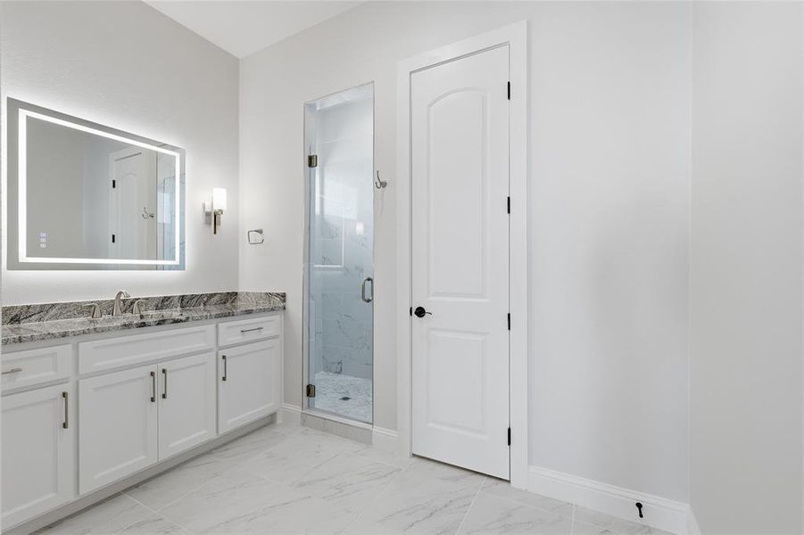 Furnished interior view inside a new home in , Forney (Image 13).