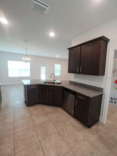 Furnished interior view inside a new home in Ocala Crossings South, Ocala (Image 9). Furnished interior view inside a new home in Ocala Crossings South, Ocala (Image 9).