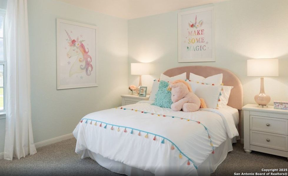 Furnished interior view inside a new home in Comanche Ridge, San Antonio (Image 9).