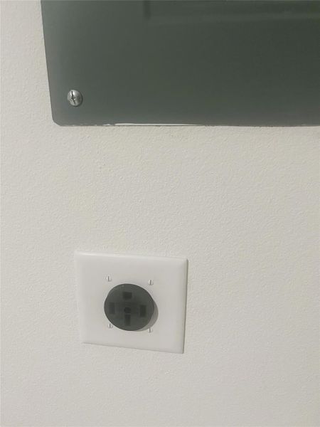 8914 Ivy Spring Ln 50Amp outlet for electric car charging in the garage 8914 Ivy Spring Ln 50Amp outlet for electric car charging in the garage