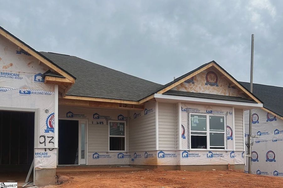 In-progress construction of a new home in Harrison Valley, Simpsonville, SC (Image 21). In-progress construction of a new home in Harrison Valley, Simpsonville, SC (Image 21).