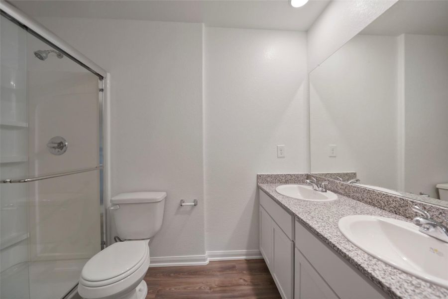 Furnished interior view inside a new home in Lexington Heights, Willis (Image 6).