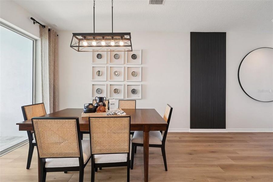 Furnished interior view inside a new home in Isla Mirada, San Antonio (Image 12).
