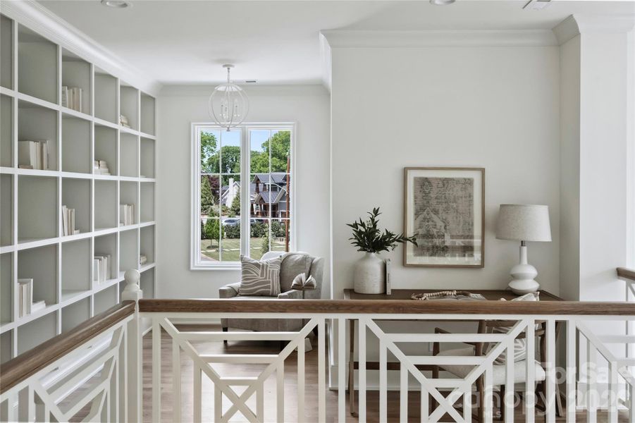 Furnished interior view inside a new home in , Charlotte (Image 16).