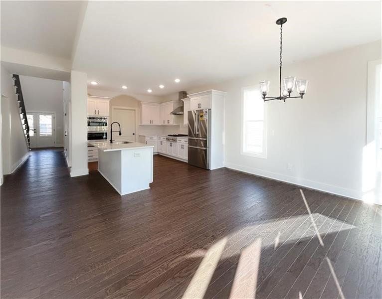 Spacious, unfurnished interior of a new home in , Cartersville (Image 6). Spacious, unfurnished interior of a new home in , Cartersville (Image 6).