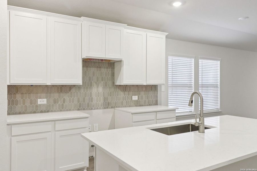 Furnished interior view inside a new home in Kallison Ranch, San Antonio (Image 15).