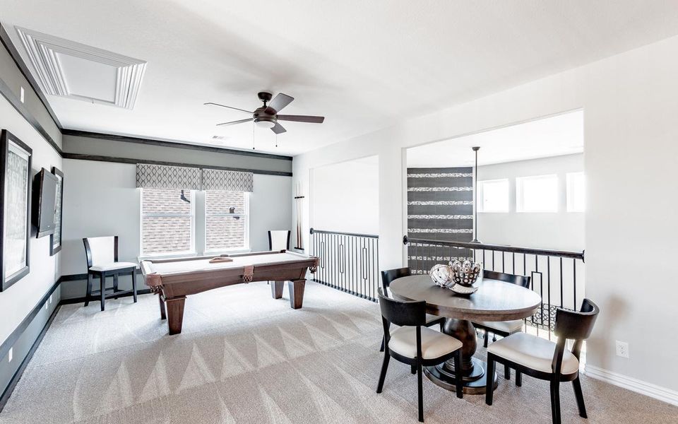 Furnished interior view inside a new home in High Park Hill, Arrington (Image 24).