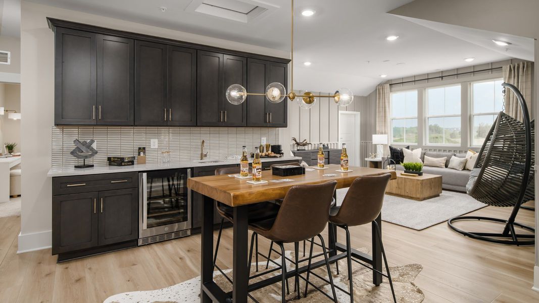The Connect Plan by DRB Elevate in Brook Run, Fort Mill SC - Loft / Wet Bar The Connect Plan by DRB Elevate in Brook Run, Fort Mill SC - Loft / Wet Bar