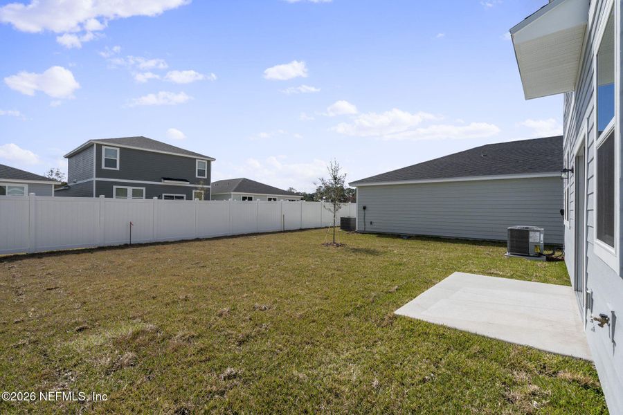 Exterior details and patio area of a home in Cypress Meadows - Classic Series, Jacksonville (Image 21). Exterior details and patio area of a home in Cypress Meadows - Classic Series, Jacksonville (Image 21).