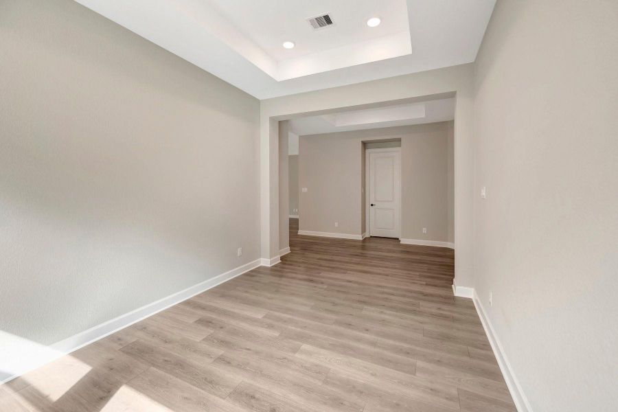 View of Study towards Entry hall.