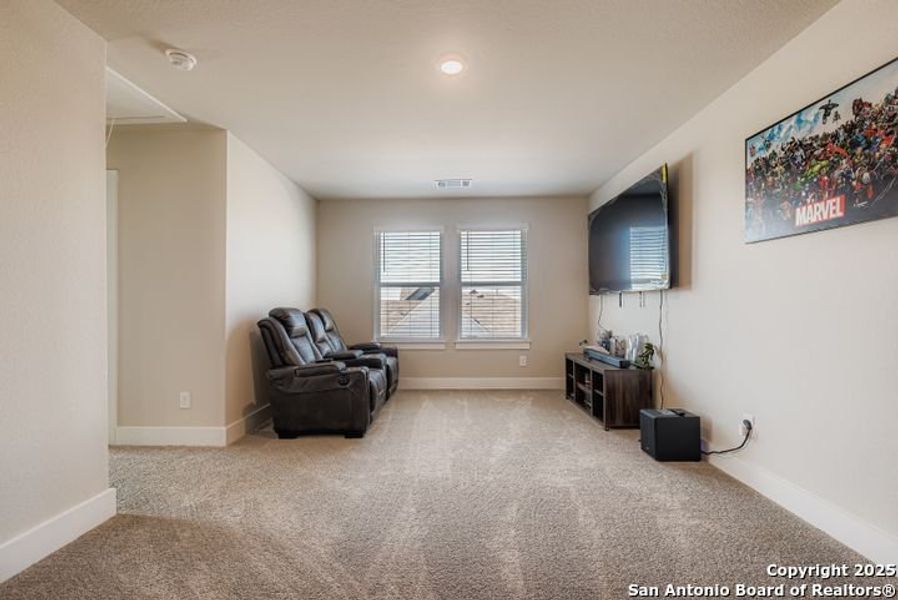 Furnished interior view inside a new home in Riverstone at Westpointe, San Antonio (Image 12).