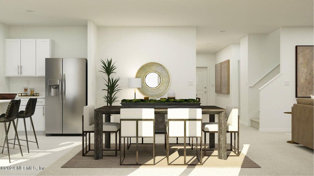 Furnished interior view inside a new home in Holstein Crossing, Green Cove Springs (Image 6).