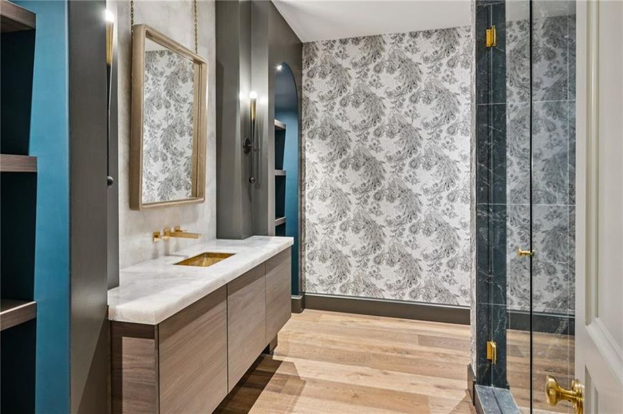 Furnished interior view inside a new home in , Atlanta (Image 60). Furnished interior view inside a new home in , Atlanta (Image 60).