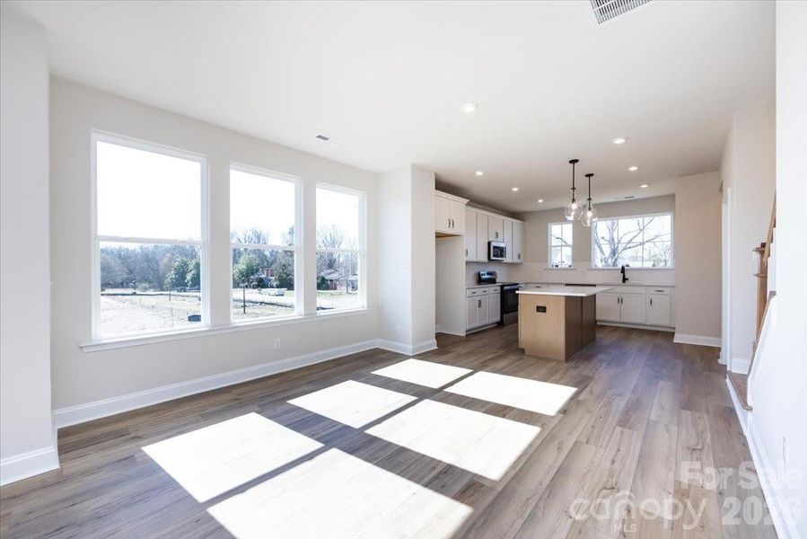 Dining Space into Chef Inspired Kitchen Dining Space into Chef Inspired Kitchen