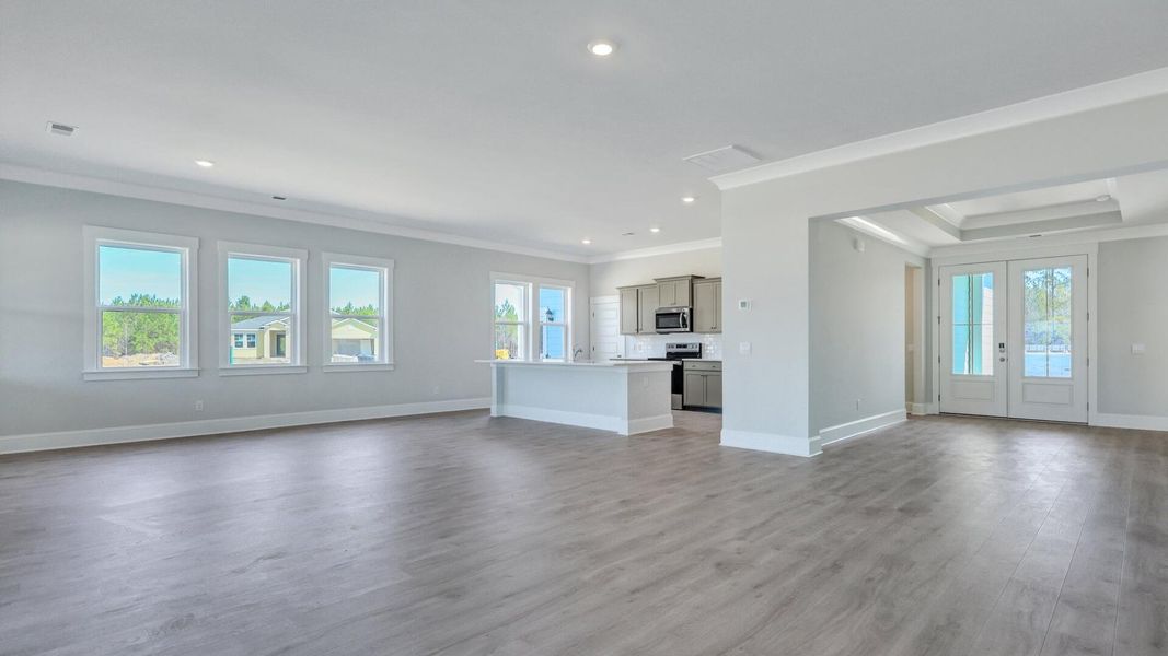 Spacious, unfurnished interior of a new home in Berkeley Bay, Ridgeville (Image 10).