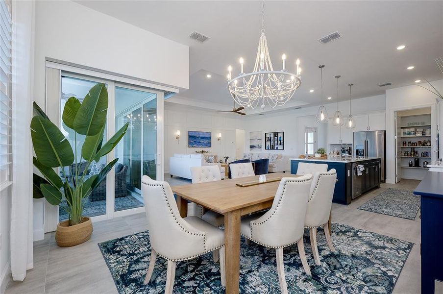 Furnished interior view inside a new home in , Englewood (Image 13).