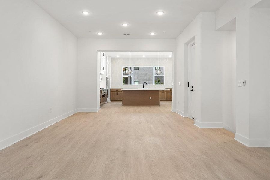 Spacious, unfurnished interior of a new home in The Grove, Austin (Image 19). Spacious, unfurnished interior of a new home in The Grove, Austin (Image 19).