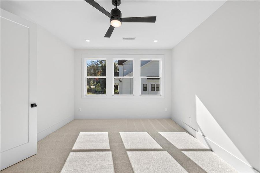 Spacious, unfurnished interior of a new home in Town Farms, Peachtree Corners (Image 49).