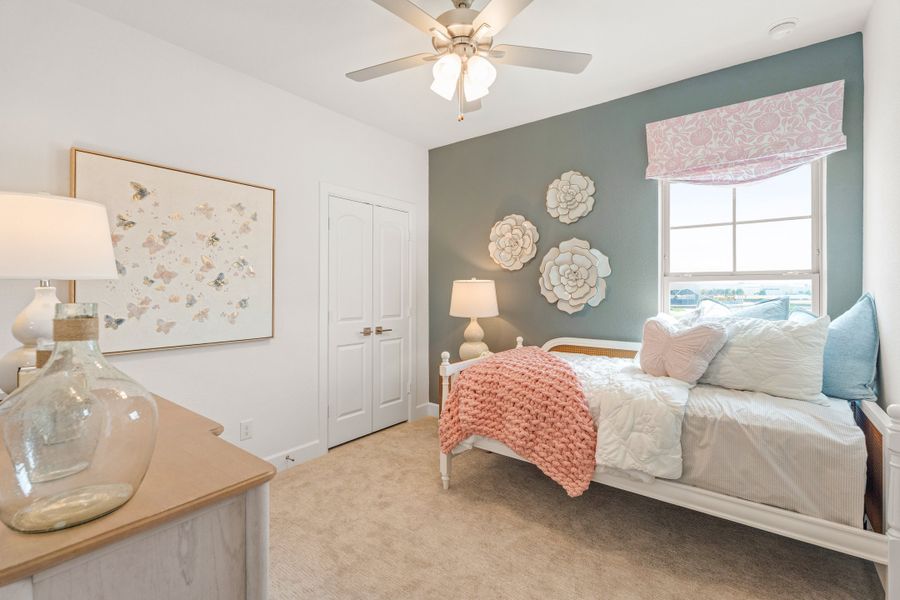 Representative furnished interior of a home built from the Columbia by Beazer Homes in Waterbend, Euless (Image 10). Representative furnished interior of a home built from the Columbia by Beazer Homes in Waterbend, Euless (Image 10).