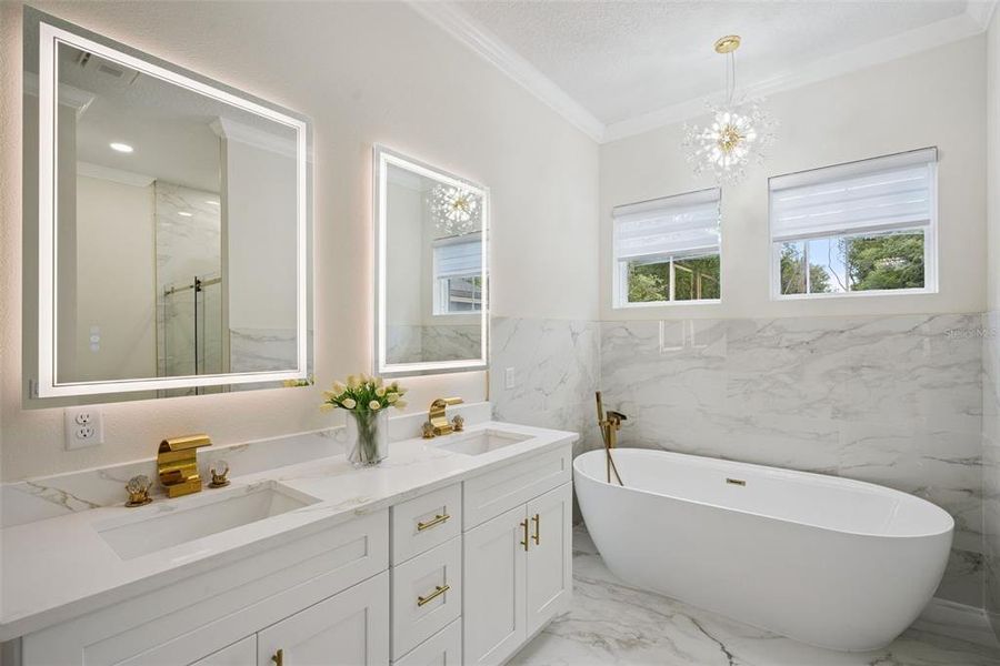 Furnished interior view inside a new home in , Apopka (Image 42).