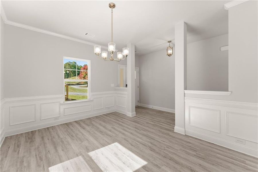 Spacious, unfurnished interior of a new home in Habersham Meadows, Demorest (Image 15).