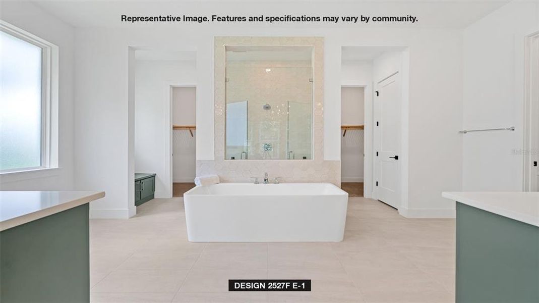 Furnished interior view inside a new home in Southern Hills 65', Brooksville (Image 16).