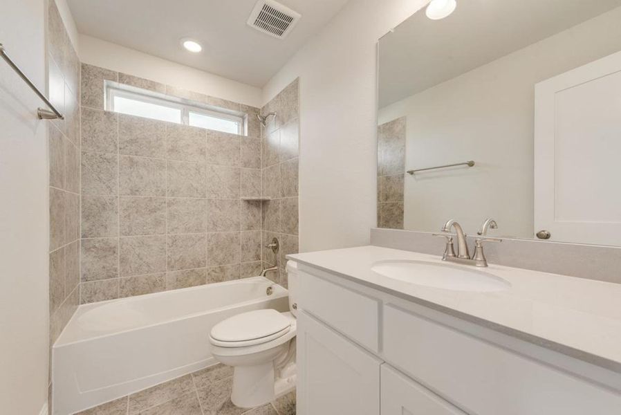 Furnished interior view inside a new home in Somercrest, Midlothian (Image 15).
