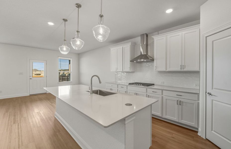 Furnished interior view inside a new home in Saddleback at Santa Rita Ranch, Liberty Hill (Image 10).