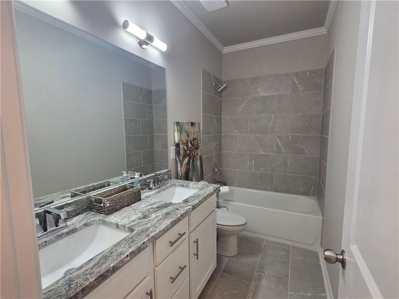 Furnished interior view inside a new home in , Bethlehem (Image 10).