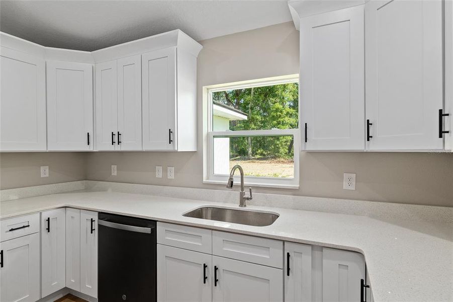 Always need a view when doing the dishes. Also helps with natural lighting
