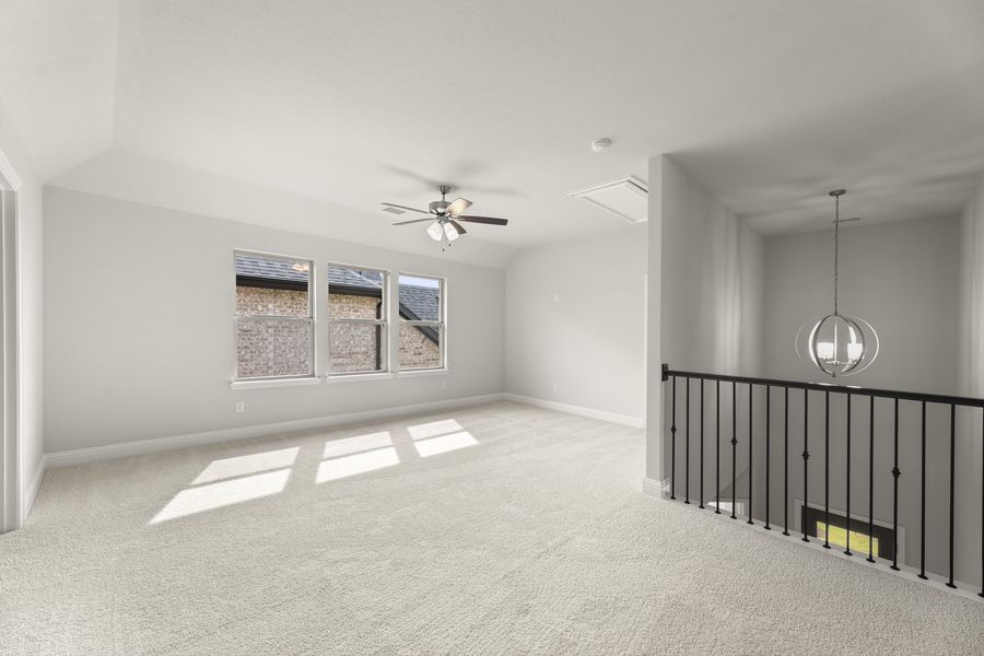 Spacious, unfurnished interior of a new home in Brookshire at Legacy Hills, Celina (Image 23). Spacious, unfurnished interior of a new home in Brookshire at Legacy Hills, Celina (Image 23).