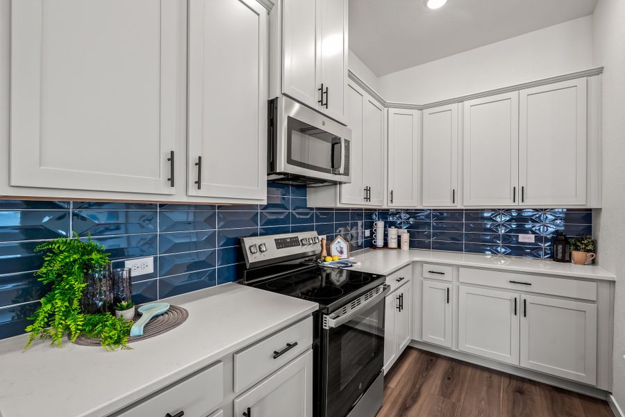 Furnished interior view inside a new home in Elevate at Wolf Ranch, Colorado Springs (Image 6).