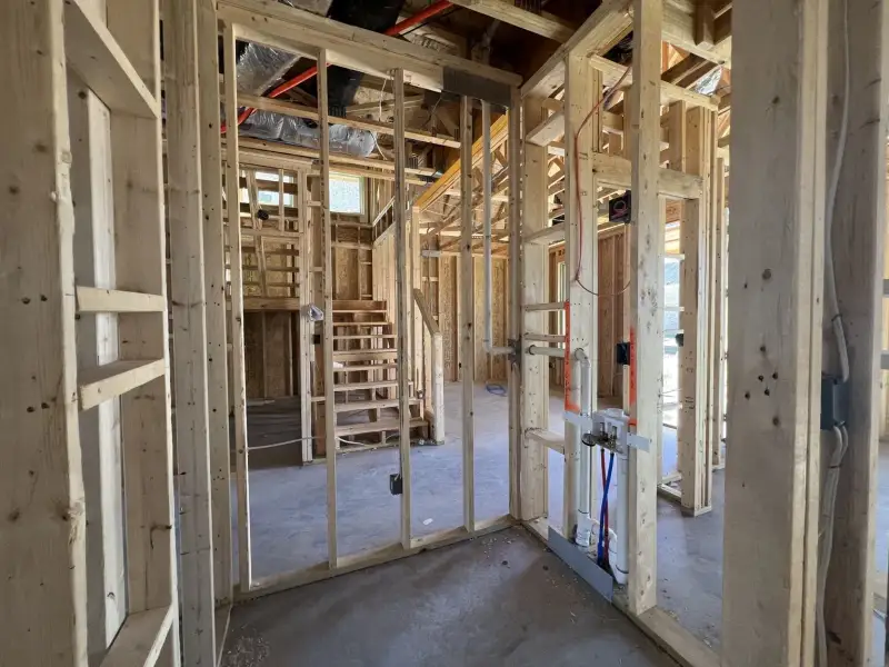 In-progress construction of a new home in Bradshaw Farms, Mount Juliet, TN (Image 10).