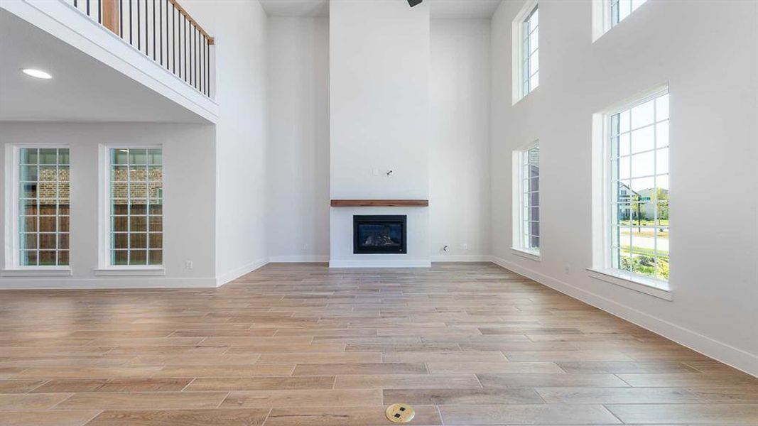 Spacious, unfurnished interior of a new home in The Parks At Wilson Creek 40', Celina (Image 21). Spacious, unfurnished interior of a new home in The Parks At Wilson Creek 40', Celina (Image 21).